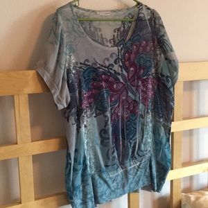 Printed blouse